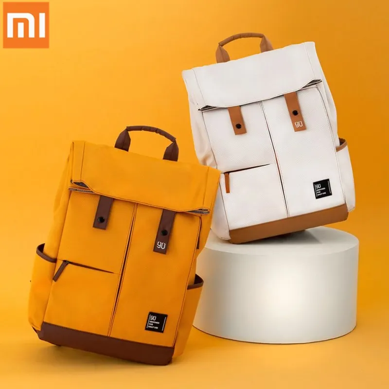 

Xiaomi mi 90fun Vitality College School Leisure Backpack 15.6 Inch Laptop Bag Rucksack Outdoor Waterproof Travel for Men Women