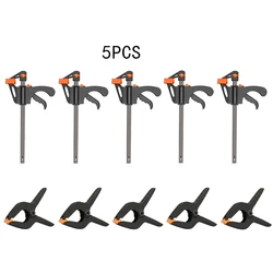 Pince à ressort de 4 pouces, Mini pince F de 4 pouces, pince à ressort de 2 pouces à dégagement rapide 