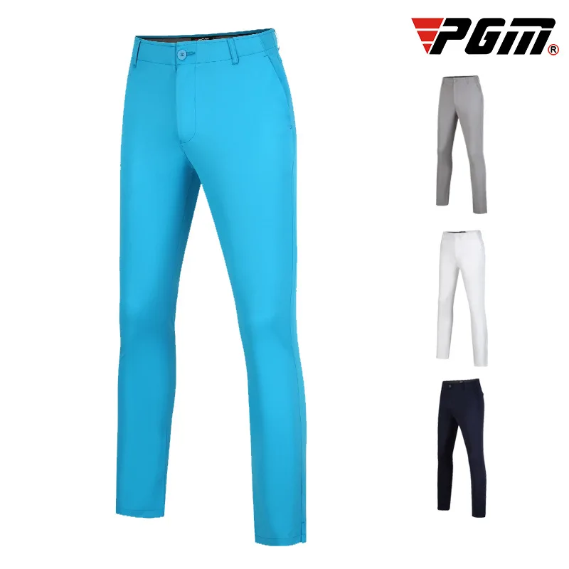 PGM 2020 New Autumn Golf Pants Men High-elastic Outdoor Sports Trouser Men's Elastic Waist Breathable Comfortable Golf Pants