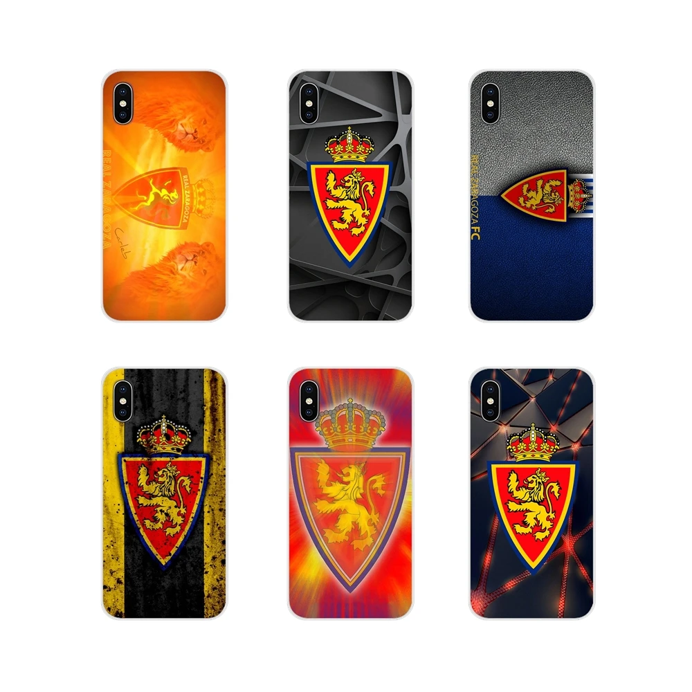 Accessories Phone Cases Covers For Huawei Nova 2 3 2i 3i Y6 Y7 Y9 Prime Pro GR3 GR5 2017 2018 2019 Y5II Y6II Real Zaragoza Logo | Мобильные