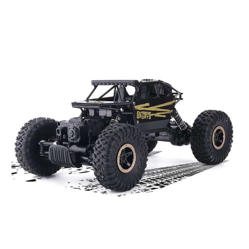1:18 4WD RC автомобиль игрушки обновленная версия 2,4G радио управление Багги грузовики внедорожные двойные двигатели привод Bigfoot модель автомобиля для детей