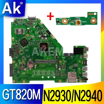 

AK X550MD Laptop motherboard For Asus X550MD X550M X552M X550MJ R513MD R513MJ Test original mainboard N2930/N2940 CPU