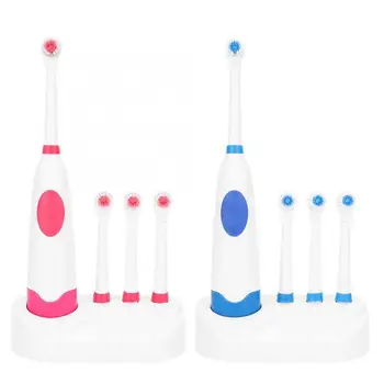 

Home Use Electric Tooth Brush Full Body Waterproof High Speed Rotation Teeth Cleaning with 4 Brush Heads