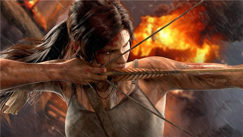 Печать художественный постер Tomb raider Shadow of the Tomb Raider печать живопись Лара картина Rise of the tomb raider Печать на холсте