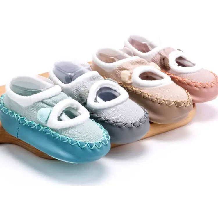 

X Waterproof Anti-slip Anti-Falling Infant Ankle Sock Baby Toddler Shoes Soft Bottom Low Top Indoor Floor Shoes a Generation of