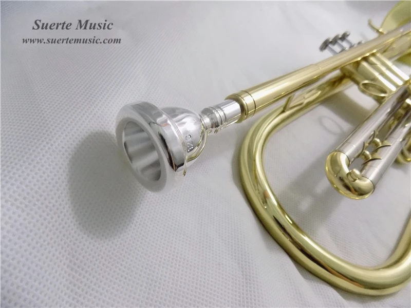 Bb Bass trumpet with case mouthpiece Pistons bass trumpets Musical