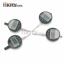 4 размера цифровой индикатор 0-12,7 мм/0-25,4 мм 0,001 мм 0,0000" Электронный микрометр микрометрический/дюймовый индикатор