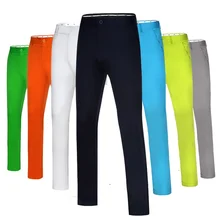 Отправить шотландки! Мужские Гольф Теннис; бейсбол одежда Тонкий Полный длинные брюки тонкие свободные брюки повседневные брюки Версия De Golf Pour Hommes одежда