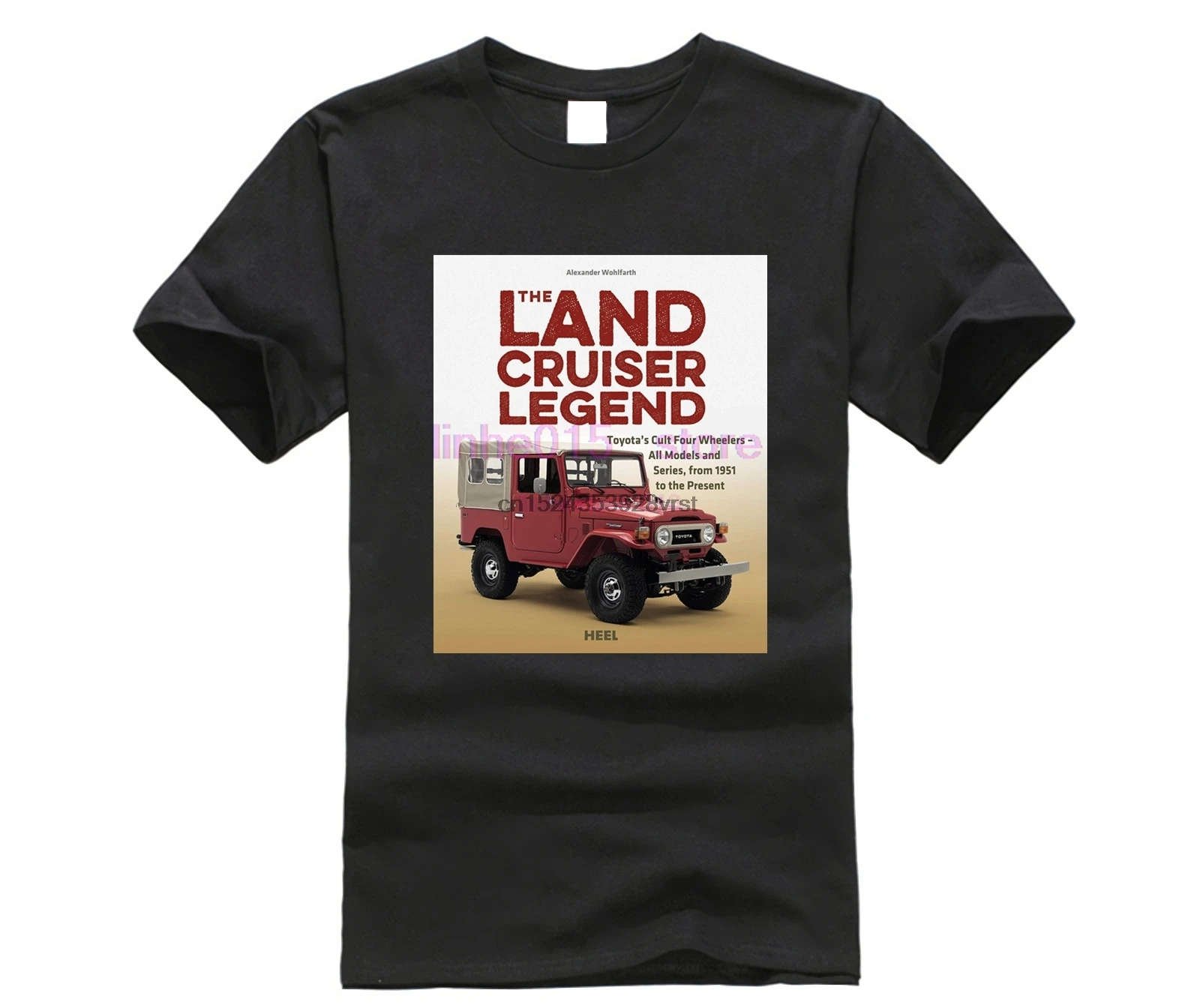 Лидер продаж, футболка Toyota FJ40 Land Cruiser, Винтажная футболка с большим автомобилем для мужчин, уличная одежда, Camiseta