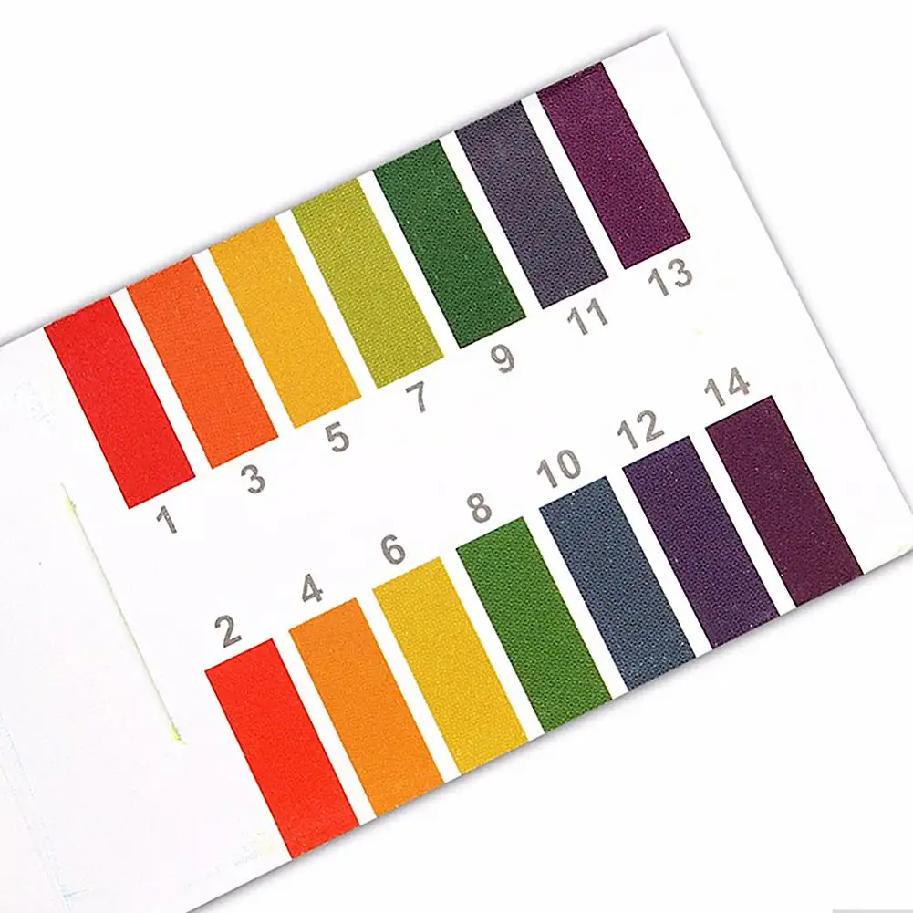 80 Strips PH Test Strip Aquarium Pond Water Testing PH Litmus Paper Full Range Alkaline Acid 1-14 Test Paper Litmus