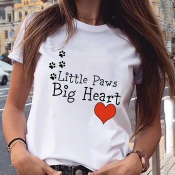 Women Graphic Cat Lovely Animal Fashion Short Sleeve Spring Summer Cartoon Print Female Clothes Tops