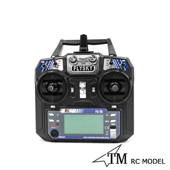 

FlySky FS-i6 2.4G 6CH AFHDS RC Transmitter With FS-iA6B Receiver for Airplane Heli UAV Multicopter Drone