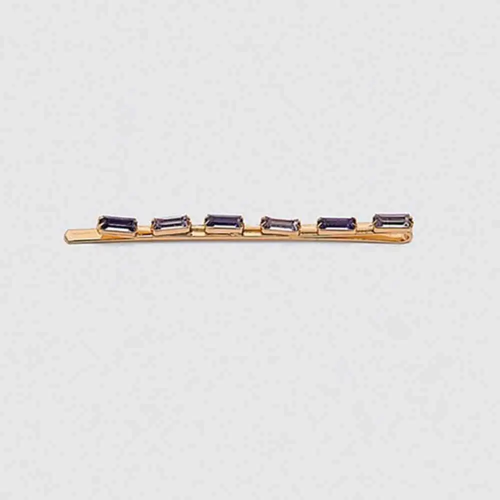 Girlgo ZA Trendy Bridal Crown HairPins Mujer Diadema Pearl HairClip for Women Vintage Gold Metal Vacation Statement Jewelry - Metal color: 27