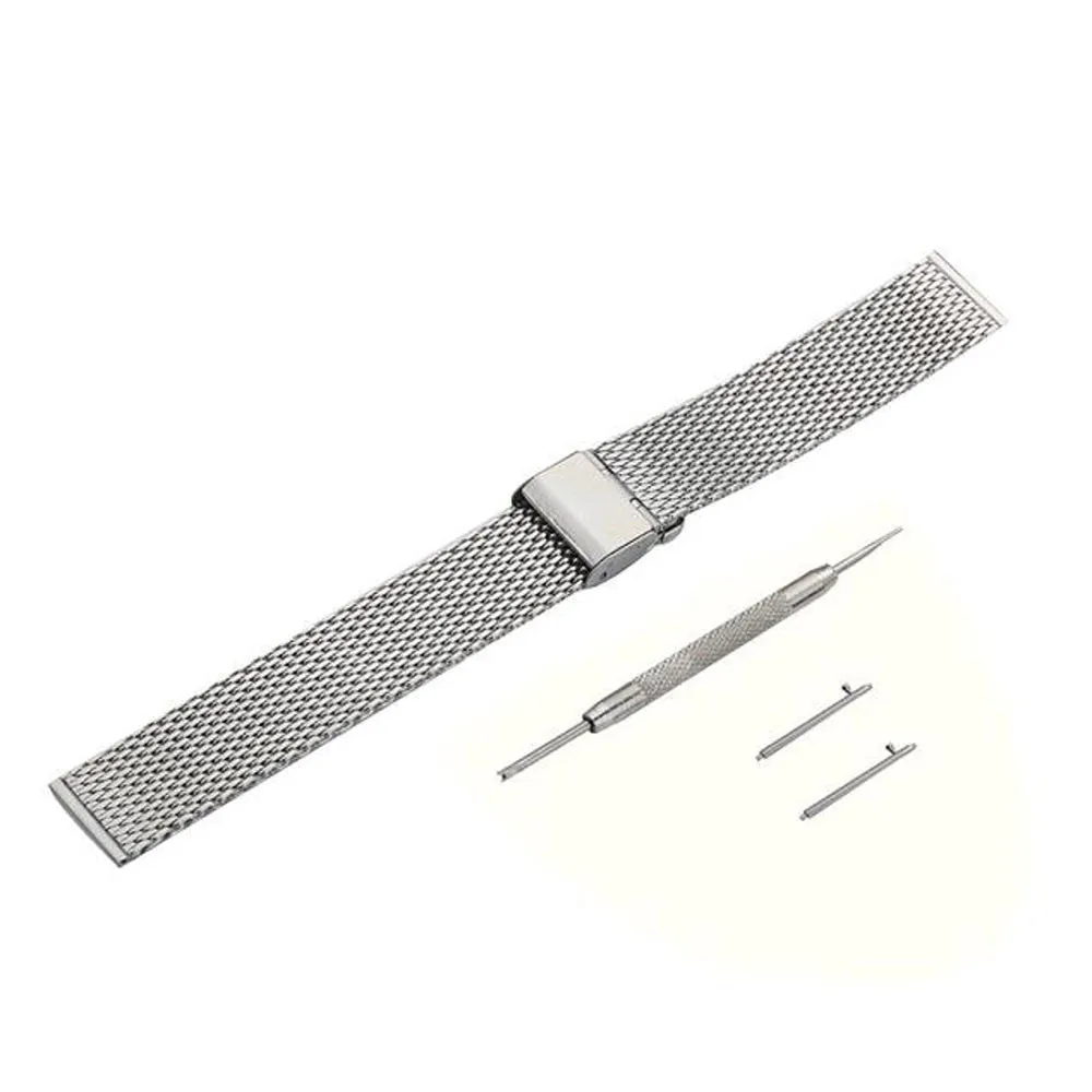 Бренд из нержавеющей стали Strap17cm-20cm ремешок для часов Миланская нержавеющая сталь быстросъемные часы ремешок для ASUS ZenWatch 2