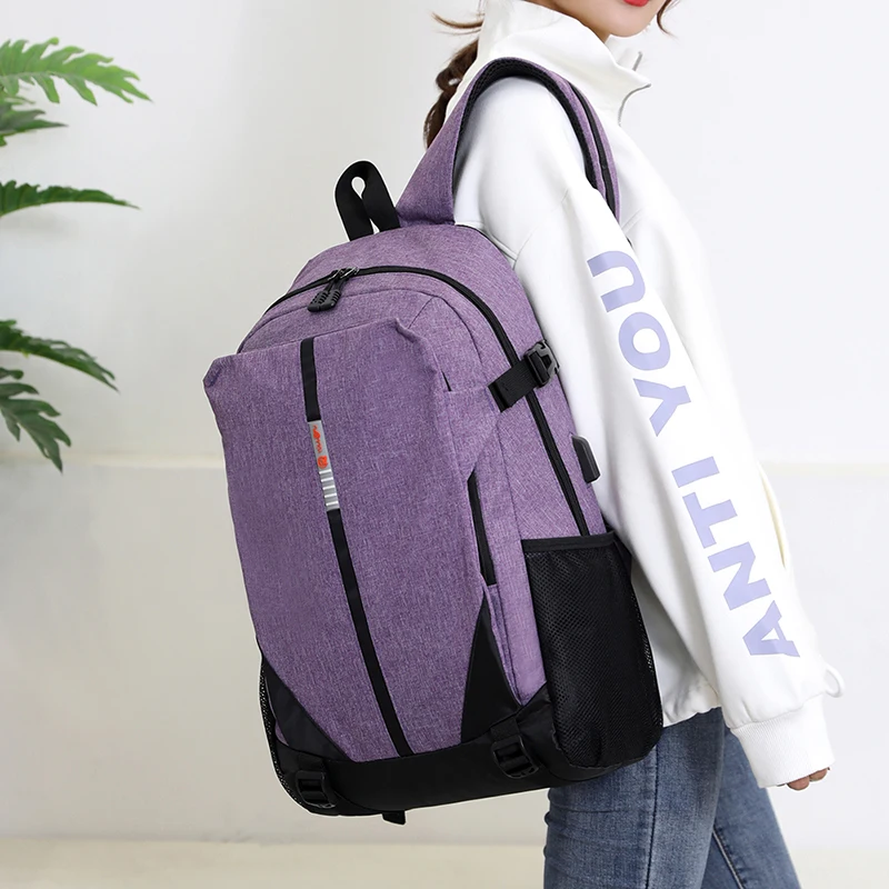 Men's Casual Business Backpack New Quality Outdoor Waterproof Laptop Backpack USB Charging Women's Daily Work Bag