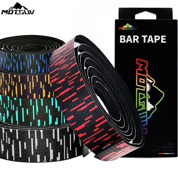 

MOTSUV Bicycle Handlebar Tape Advanced Bar Tape with PU+EVA Road BIKE Cycling Bar Tape Racing Bike Wrap Bicycle Accessories