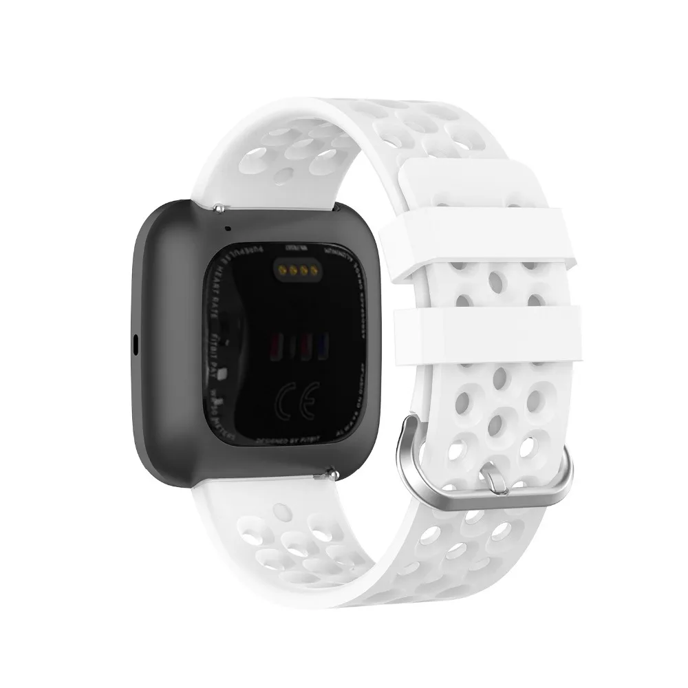 2 в 1 сменный Браслет для часов Fitbit versa 2 ремешок силиконовый браслет+ защитный чехол для Fitbit Versa 2 Чехол