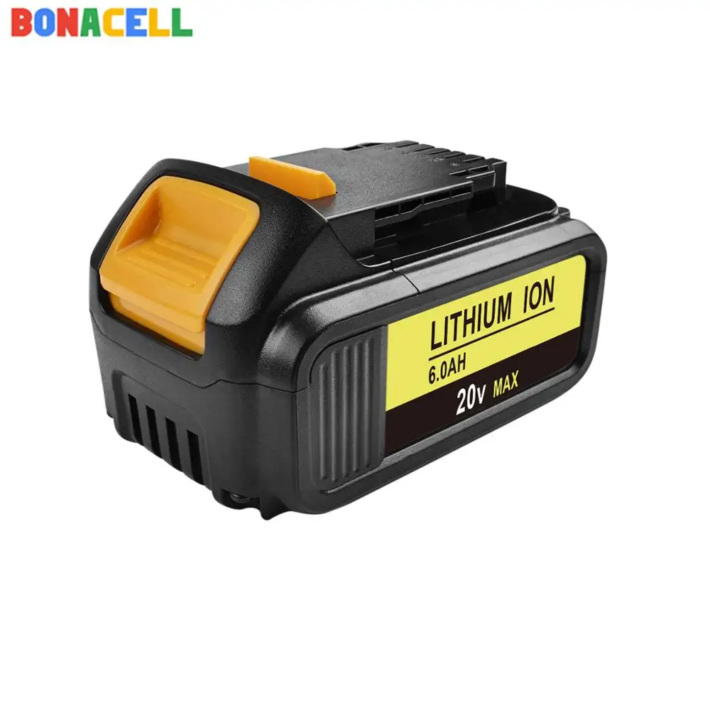 Ceny Bonacell 4000 6000mAh 18V dla obsługi Dewalt akumulator do DCB180 DCB181 DCB182 DCB201 DCB201 2 DCB200 DCB200 2 DCB204 2 L30