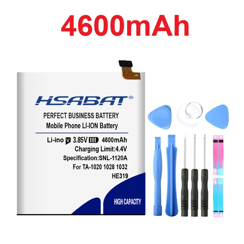 HSABAT HE319 4600 мА/ч, Батарея для Nokia 3 TA-1020 1028 1032 1038