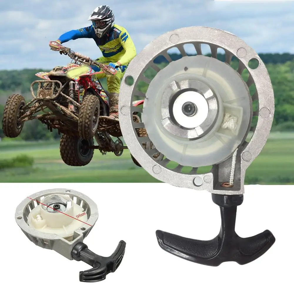 1 шт Мини Сплав тянуть стартер части для ATV 49CC карманный велосипед Minimoto Quad со