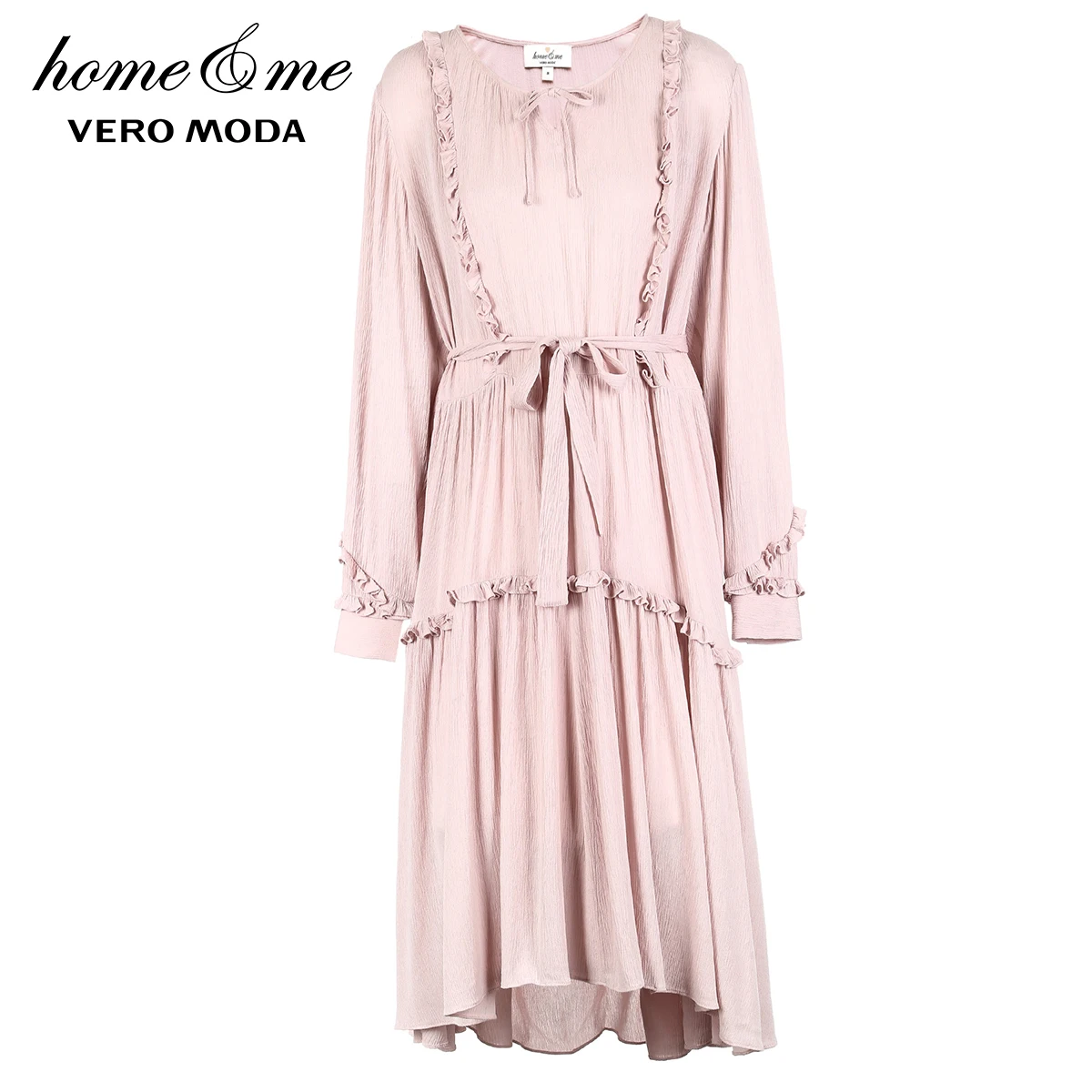 Vero Moda женское платье с оборками и шнуровкой для дома | 31837D524