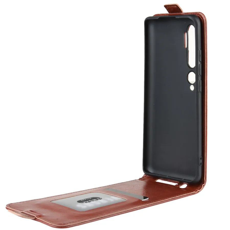 for Xoaimi Mi 10 Pro Case Vertical Flip Leather Cover for Xiaomi CC9 Pro Note 10 Lite Magnetic Book Flip Phone Case Cover Bag 4