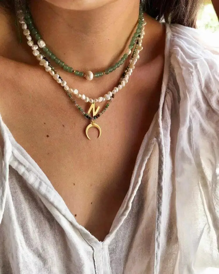 Ожерелье из натурального жемчуга в стиле барокко, модное Гламурное ювелирное изделие, Женское Ожерелье, красная Коралловая подвеска, богемная ручная работа, лучшее, Ne