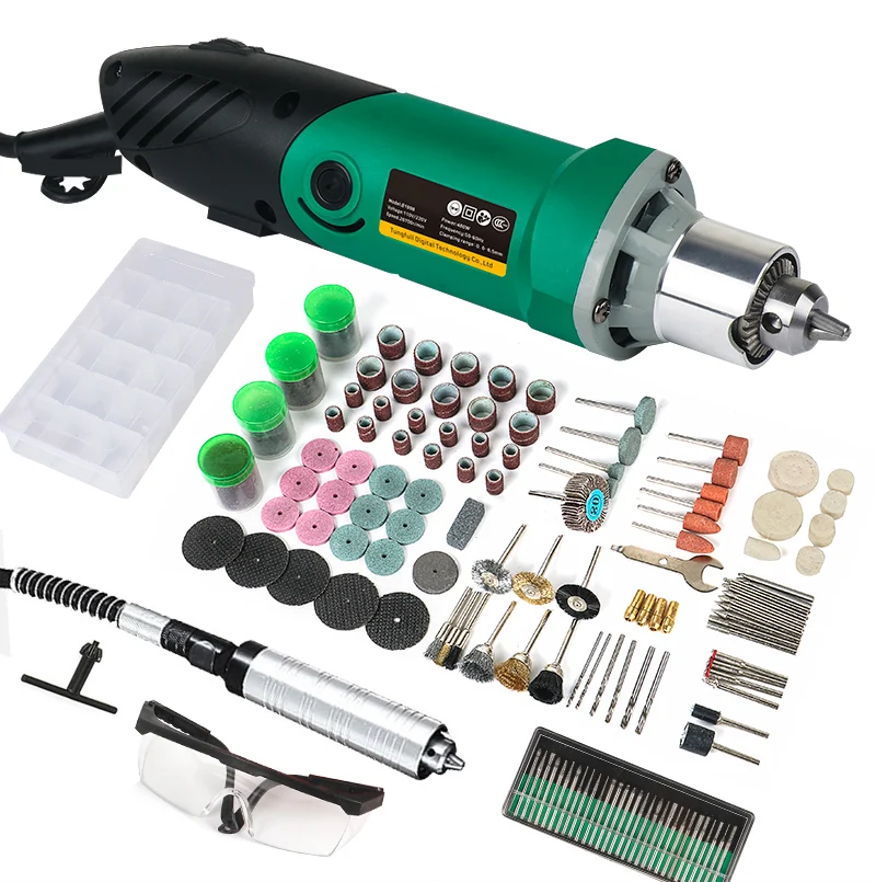 480W Engraver Electric Grinding Polishing Grinder Metalworking Rotary ...