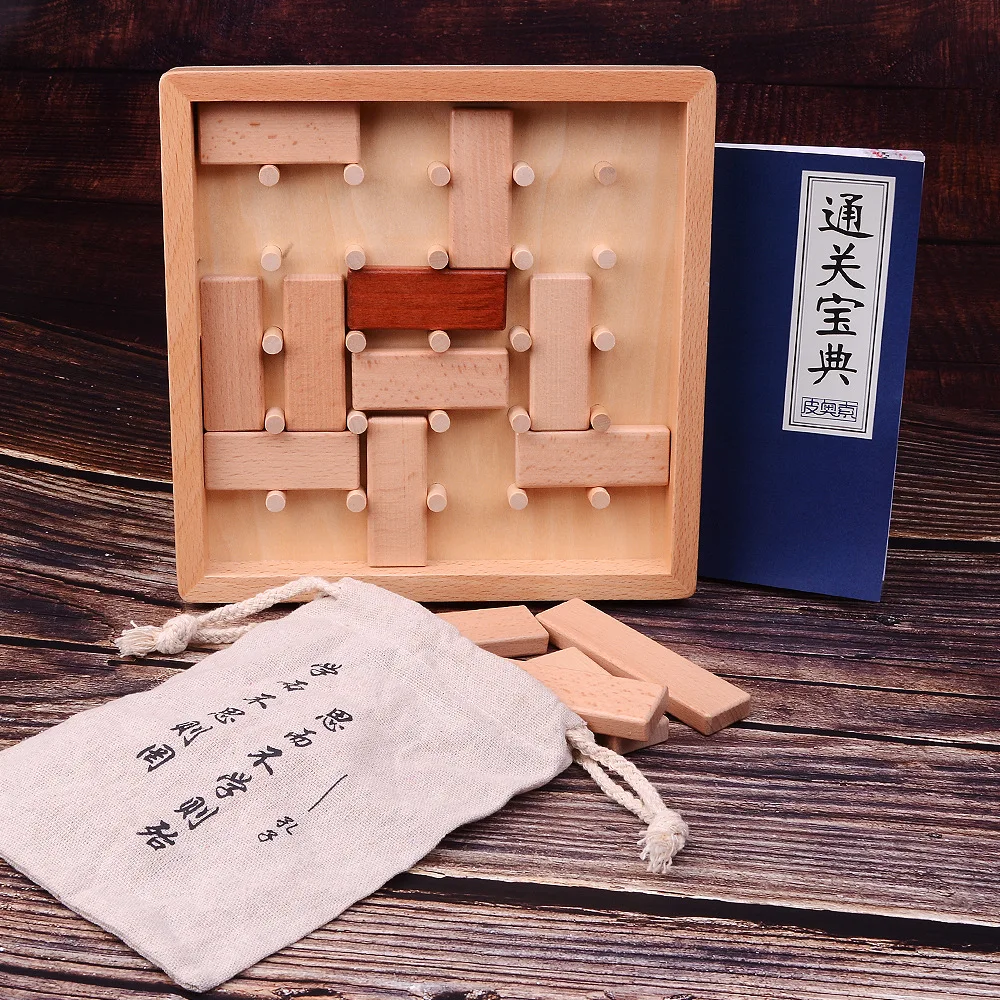 

Shift Wooden Pieces out Maze Clearance Unlock out Maze Simple Hard N Kinds of Play of Wooden Pieces Fled Educational Toy