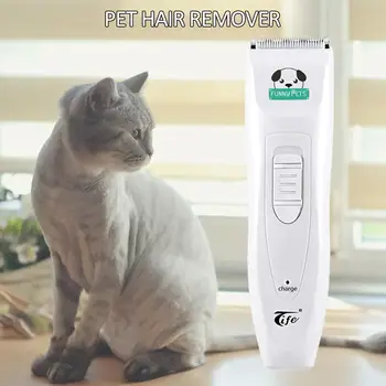 

Titanium Ceramic Practical Useful Fashionable Cat Hair Cutter Dog Shaver Pet Hair Trimmer Tools Grooming Puppy Electric