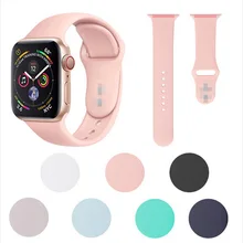 Для Apple спортивные часы в силиконовом корпусе Iwatch1/2/3 ремешок подходит для APPLE Watch4 S стиль