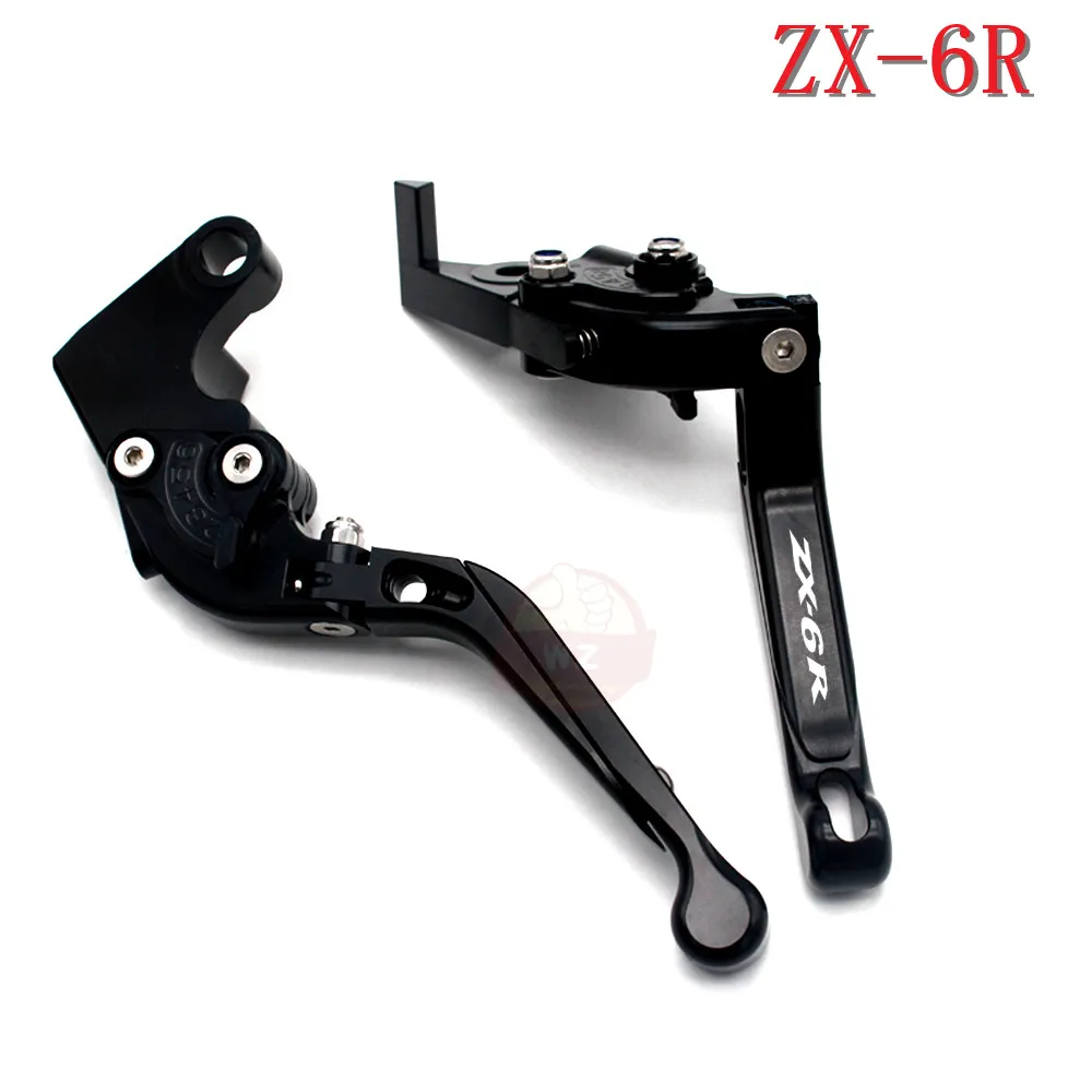 Levier d'embrayage de frein гибкий ЧПУ для Kawasaki Ninja ZX6R 636 ZX6RR ZX 6R ZX 6RR 2005, 2006