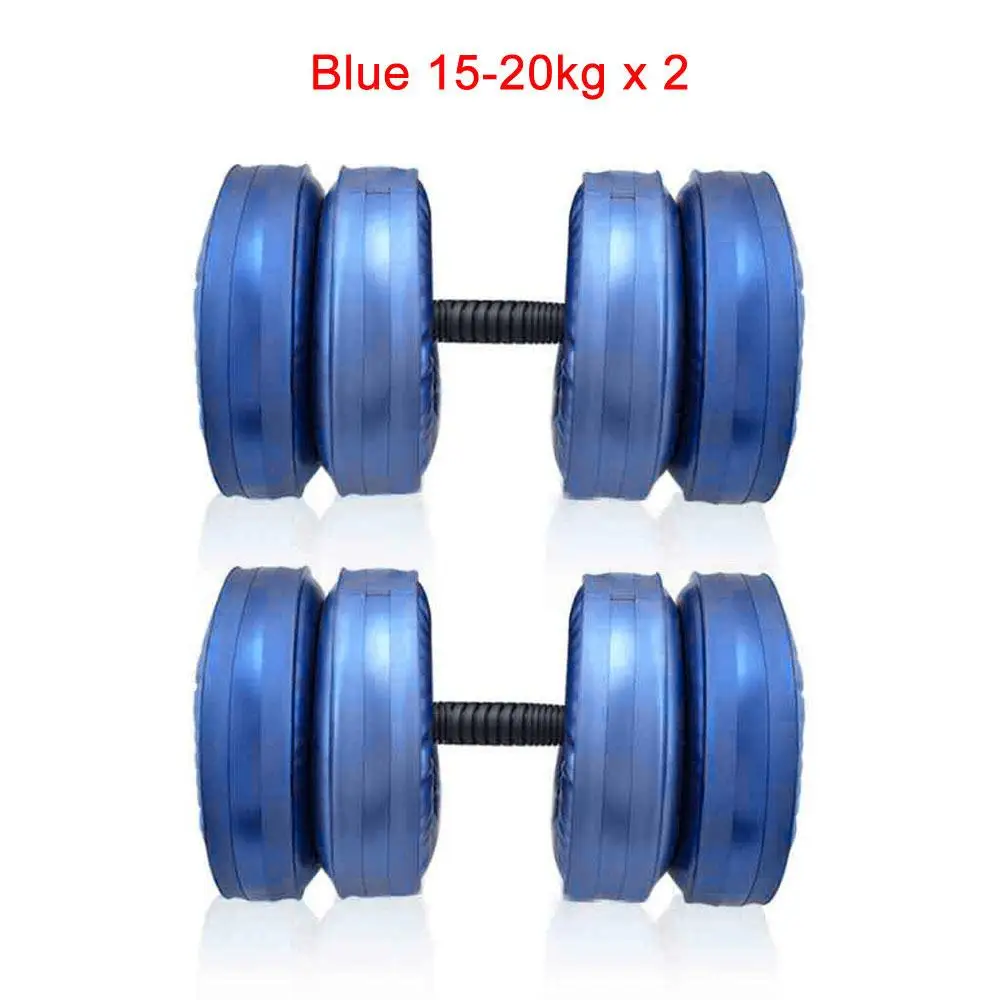 Esportes dumbbell de água ao ar livre