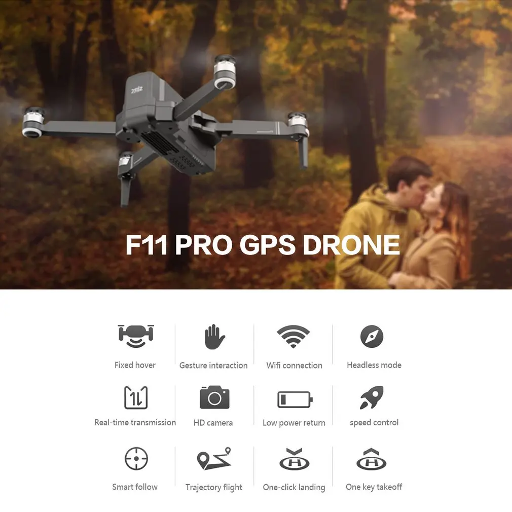 F11 PRO gps Дрон с Wifi FPV 2K HD камерой F11 бесщеточный Дрон 25 минут время полета складной Дрон Vs SG906