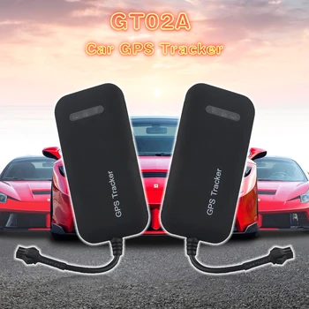 

GPS car tracker GT02A Real-time tracking device power Saving mode ACC detection and inform Geo-fence Over speed alarm