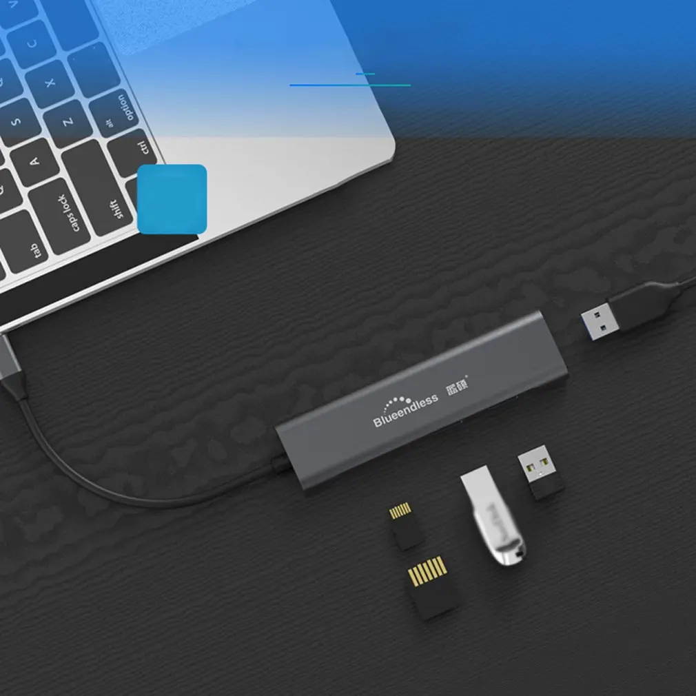 Плата расширения четыре в одном type-c Расширительная Док-Станция Hdmi Hd 4k CO концентратор многофункциональный конвертер док-станция для ноутбука
