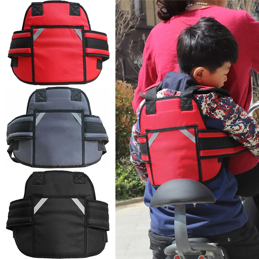 Для малышей и детей постарше защитный Портативный мотоцикл ремень безопасности