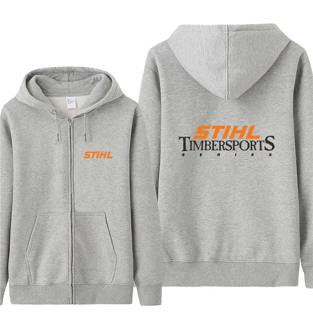 Осень Stihl Timbersports серия толстовка мужская мода пальто флисовый пуловер унисекс Мужская толстовка A - Цвет: as picture