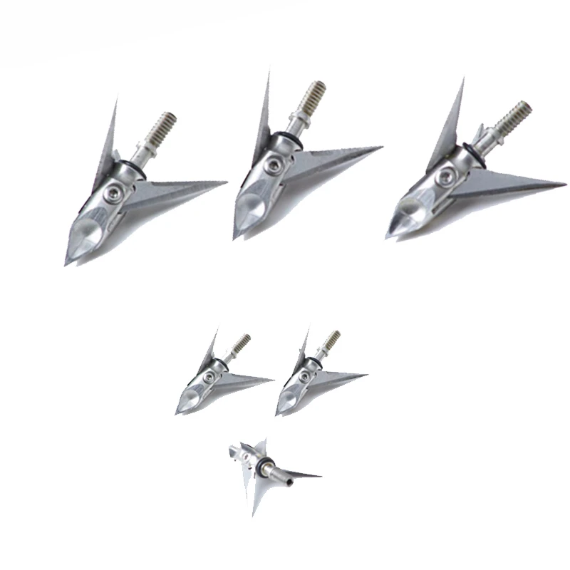 Linkboy Archery Ramcat Broadheads 100gr 3 Blade Arrow Tips Points For