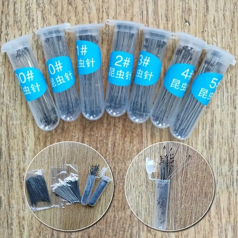 100pcs Stainless Steel Insect Pins Specimen Pins Needle For School Lab 4cm Tw Toys Hobbies Science Nature Ccm Edu Pk