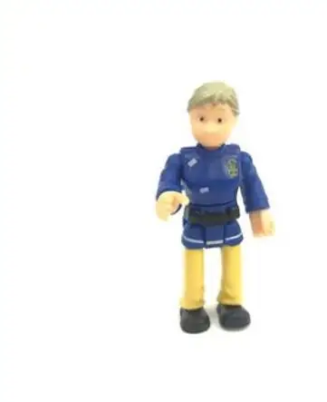 Мультфильм Пожарный Сэм фигурка игрушки пожарные фигурка Стил Пенни Норман ПВХ модель мини детские игрушки, куклы - Цвет: 1PC