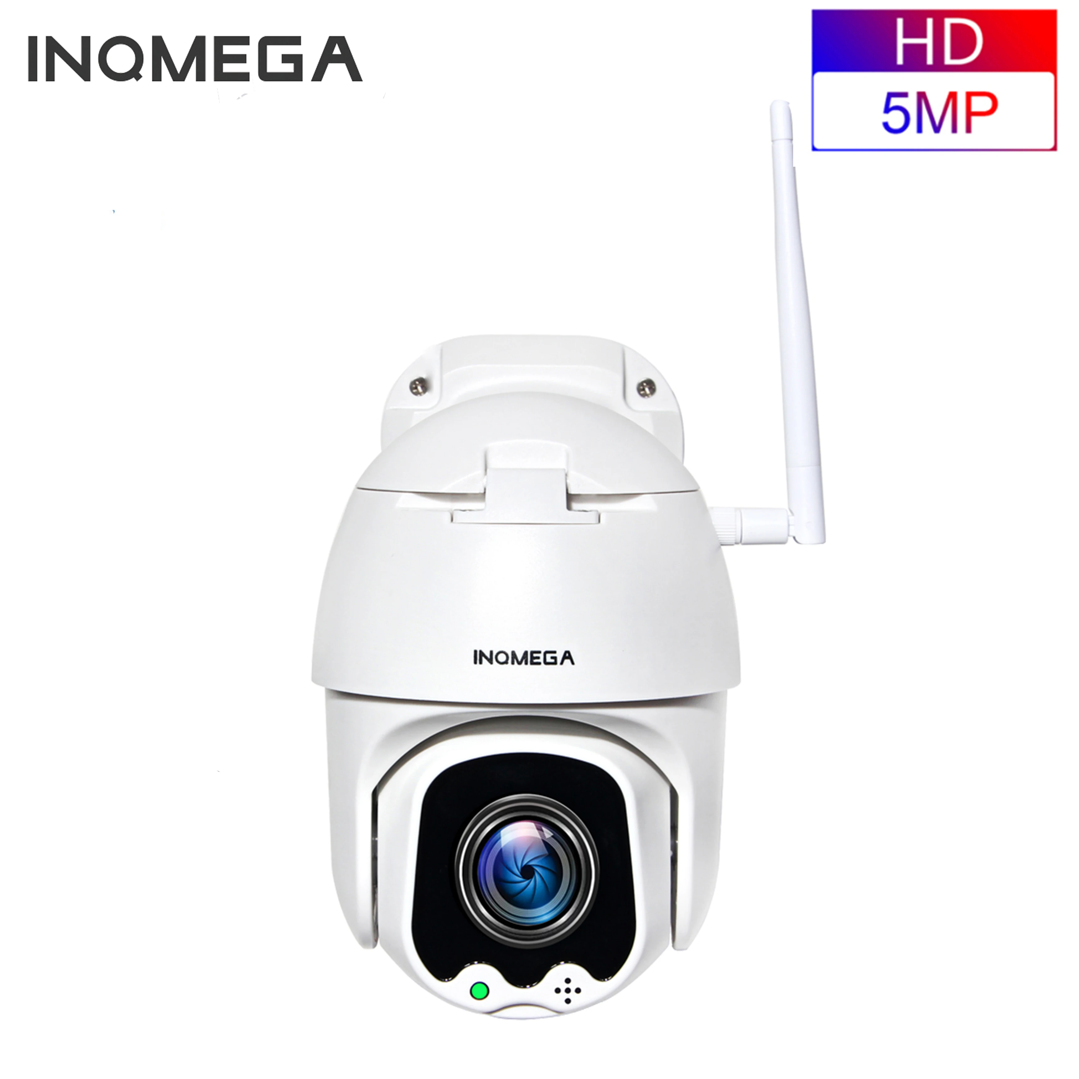 INQMEGA 5MP 4X Zoom PTZ IP Camera Speed Dome WiFi Wireless Digital Outdoor Security Surveillance Waterproof Network CCTV | Безопасность