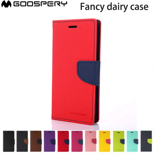 Оригинальный Mercury Goospery модный ежедневник из искусственной кожи Folio flip Wallet чехол