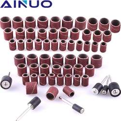 Paquet de 186 bandes de ponçage pour manucure et pédicure, outils pour machine de perceuses à ongles 