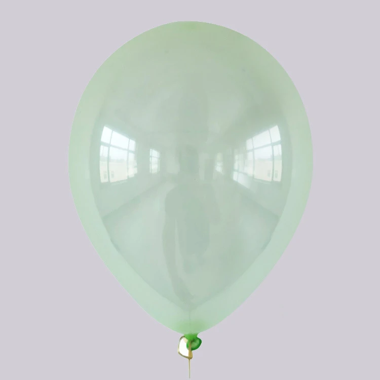 green 10 шт./партия, 10 дюймов, цветные латексные воздушные шары с кристаллами, прозрачные воздушные шары для свадьбы, дня рождения, вечеринки, для украшения детского душа - Цвет: green