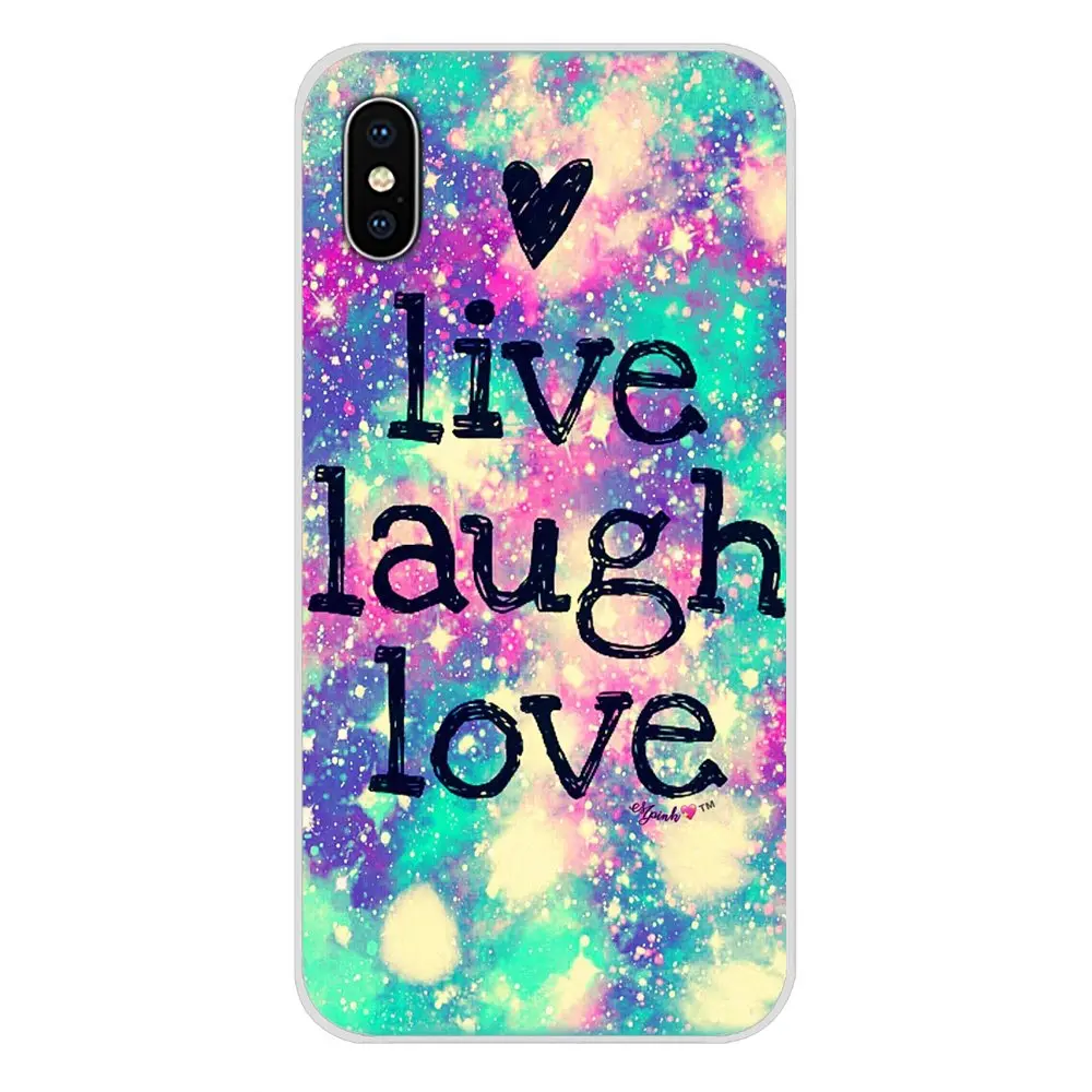 Любовь. Смех. Прямая жизнь цитата для samsung A10 A30 A40 A50 A60 A70 Galaxy S2 Note 2 3 большое ядро Prime прозрачный чехол из ТПУ - Цвет: images 5