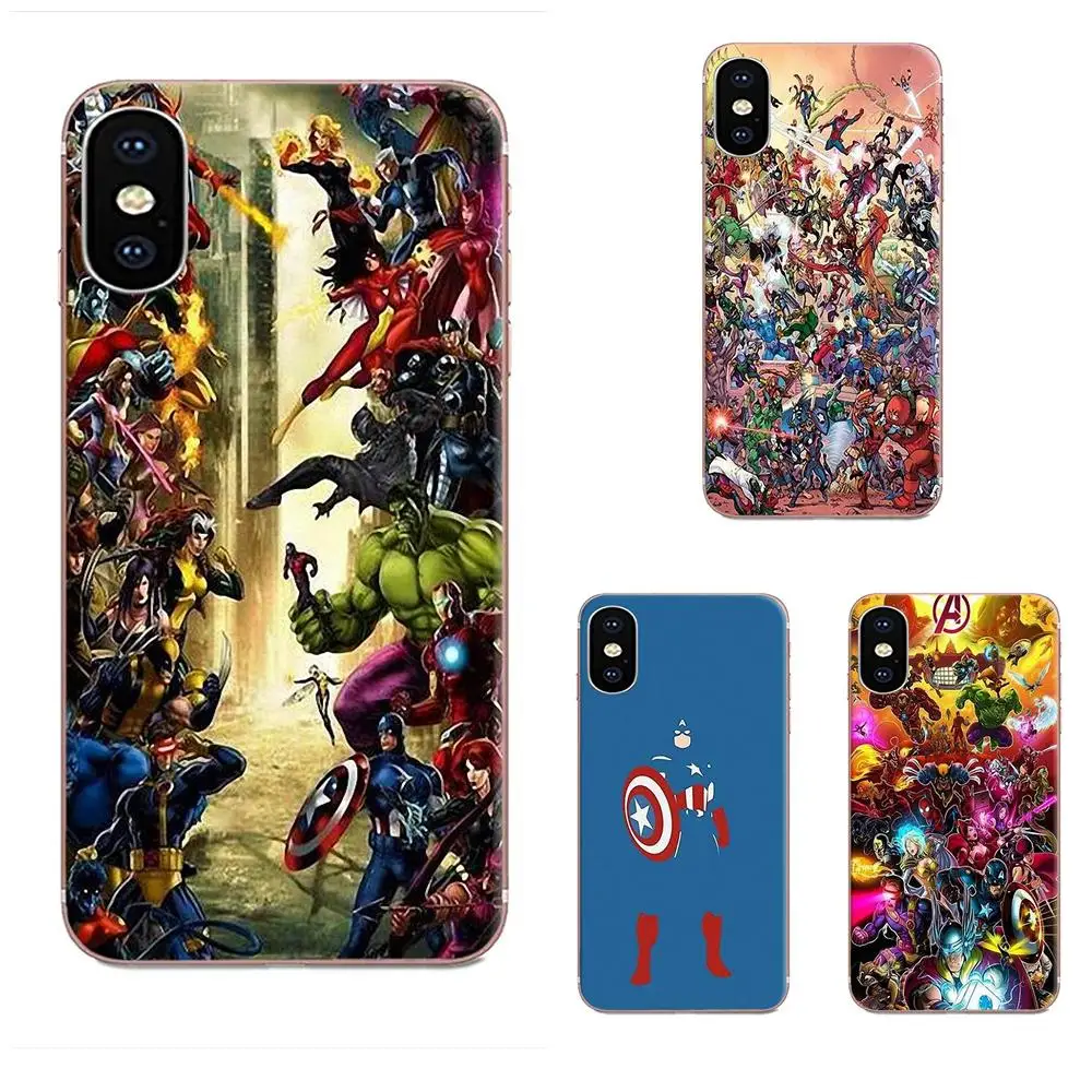

Marvel Avengers For Xiaomi Redmi Mi 4 7A 9T K20 CC9 CC9e Note 7 9 Y3 SE Pro Prime Go Play Coque Shell Phone Case