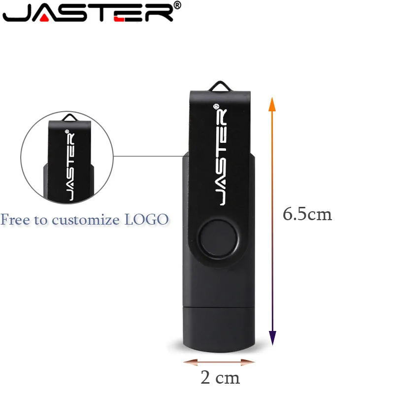 JATER Usb 2,0 OTG USB флеш-накопитель для смартфонов/планшетов/ПК 8 ГБ 16 ГБ 32 ГБ 64 Гб 128 ГБ флеш-накопитель высокоскоростной флеш-накопитель посылка