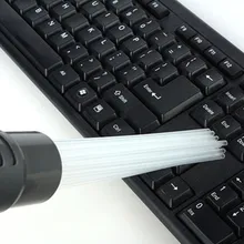 Zuedid Aspirador multifuncional Universal, eliminador de suciedad portátil para el hogar, tubo de paja, cepillo para polvo