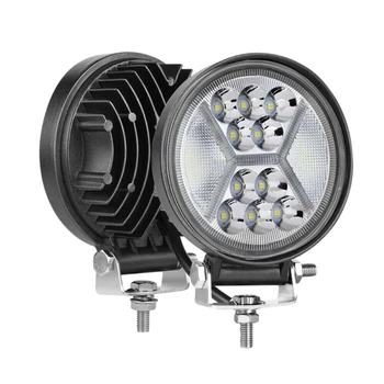 

2X 5 inch 400W Round LED Work Light Bar Driving DRL Fog Lights Spot Flood Combo Beam